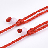 Nylon Cord Necklace Making MAK-T005-14C-01-3
