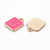 Alloy Enamel Charms X1-ENAM-T016-13-RS-4