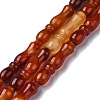 Natural Red Agate Beads Strands G-C135-A01-01-1