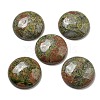 Natural Unakite Cabochons G-C115-02B-27-1