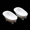 Opaque Resin Bathtub Ornament RESI-A024-02-1