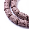 Natural Lava Rock Beads Strands G450-B03-3