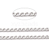 304 Stainless Steel Cuban Link Chains CHS-M003-13P-B-2
