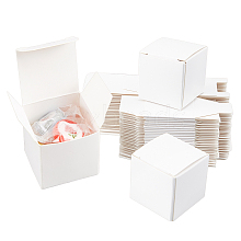 Foldable Creative Kraft Paper Box CON-WH0062-04B