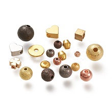 Brass Spacer Beads KK-XCP0001-12