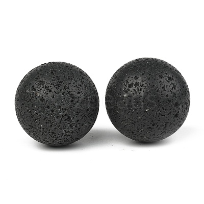 Natural Lava Rock Beads G-M358-01D-1