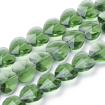 Transparent Glass Beads GLAA-Q066-14mm-A09-1