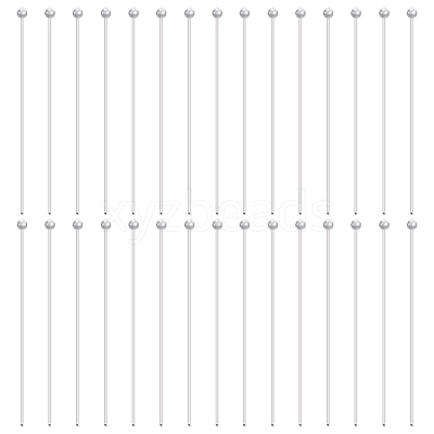 925 Sterling Silver Ball Head Pins STER-BC0002-16A-1