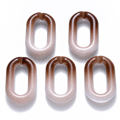Two Tone Opaque Acrylic Linking Rings OACR-S036-006B-M02-1