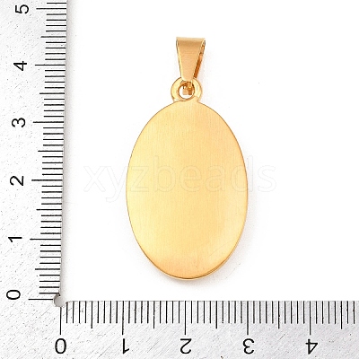 304 Stainless Steel with Rhinestone Pendants Hand Polished STAS-Z171-24G-02-1