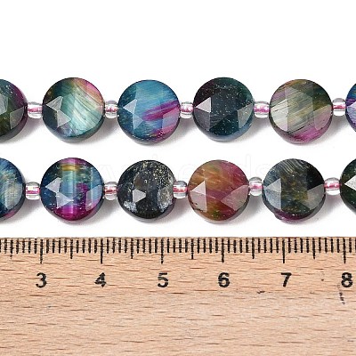 Natural Tiger Eye Beads Strands G-F812-C09-01C-1