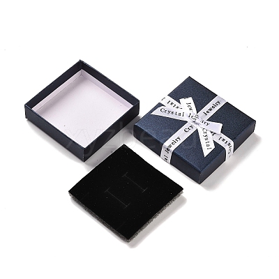 Cardboard Couple Ring Packaging Boxes CON-Z006-02B-1