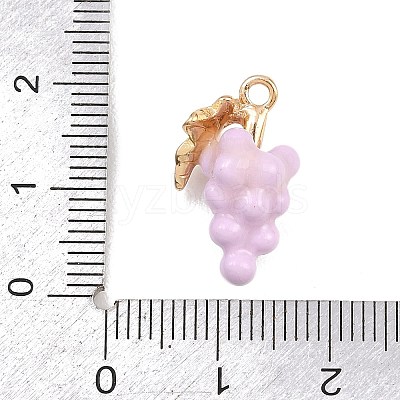 Fruit Alloy Enamel Pendants LS-ENAM-P264-02G-G04-1