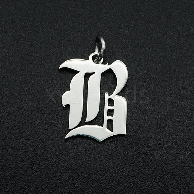 Non-Tarnish 304 Stainless Steel Pendants STAS-R111-JA565-B-1