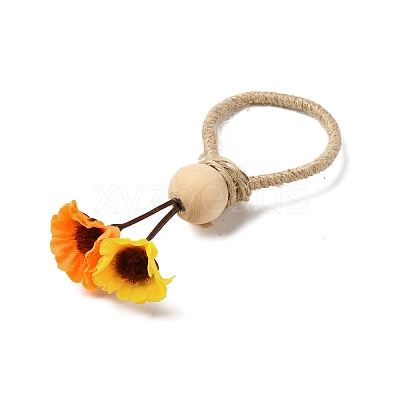 Jute Twine Napkin Rings AJEW-U016-01E-1