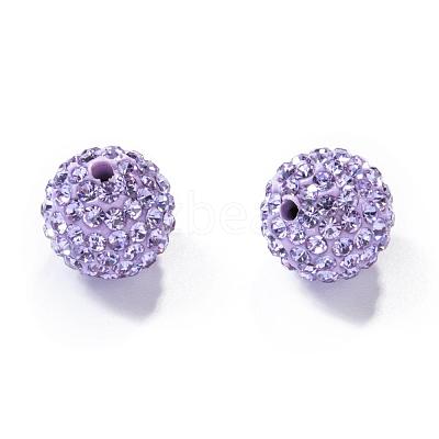 Pave Disco Ball Beads RB-H258-10MM-371-1