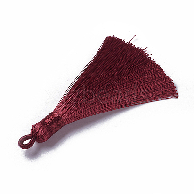 Polyester Tassel Pendants LS-FIND-I009-B19-1