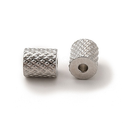 Non-Tarnish 201 Stainless Steel Beads X-STAS-M089-10P-1