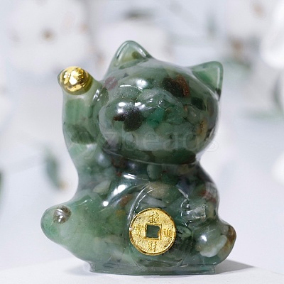 Resin Craft Display Decorations DJEW-PW0021-29G-18-1