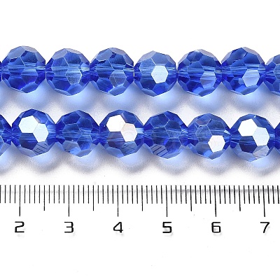 Transparent Glass Beads LS-EGLA-A035-T10mm-B21-1