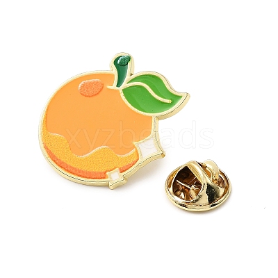 Fruit Enamel Pin LS-JEWB-K018-31C-G-1