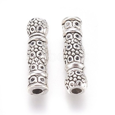 Tibetan Style Alloy Tube Beads LF0658Y-1