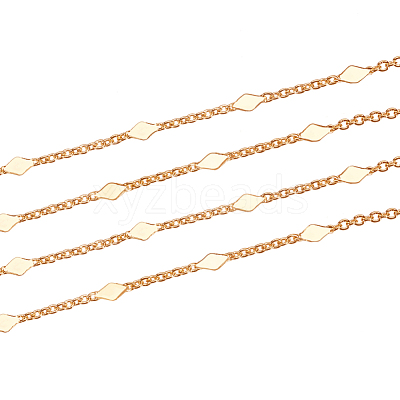 Brass Link Chains CHC-T007-01G-1