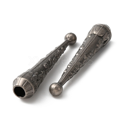 Alloy Cord Ends LS-FIND-WH0110-363A-1