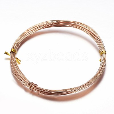 Round Aluminum Craft Wire AW-D009-1mm-10m-04-1