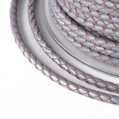 Braided Cowhide Cord WL-I004-5mm-04-1