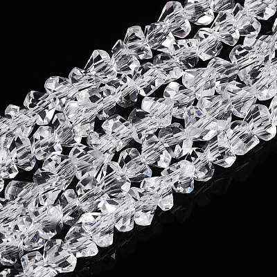 Transparent Glass Beads Strands GLAA-N018-4mm-09-1