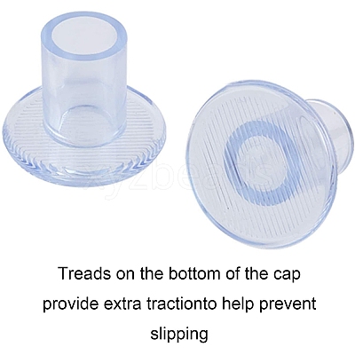 9 Pairs Plastic High Heel Protectors FIND-GF0001-46-1