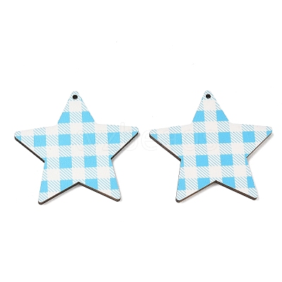 MDF Double-faced Printed Big Pendants WD-CBAAE3D-02-1