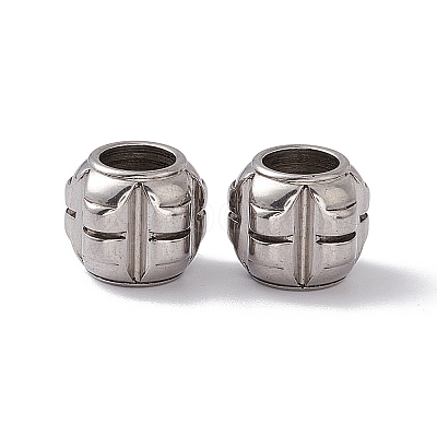 Tarnish Resistant 304 Stainless Steel Beads X-STAS-E039-9A-1