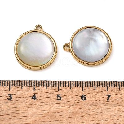 Natural Freshwater Shell Pendants SH-CBA11D7-29A-G-1