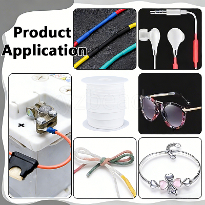 1 Roll PE Heat Shrink Tubing DIY-BC0017-67A-01-1
