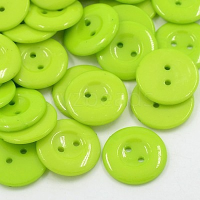 Acrylic Sewing Buttons for Costume Design X-BUTT-E087-A-M-1