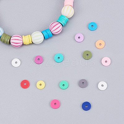 Handmade Polymer Clay Beads CLAY-PH0001-03-1