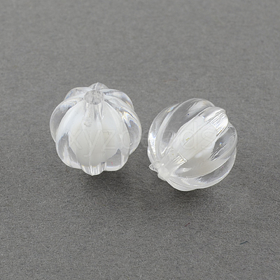 Transparent Acrylic Beads TACR-S089-8mm-01-1