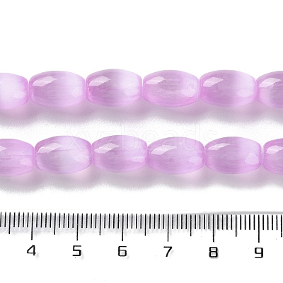 Macaron Color Natural Selenite Beads Strands X1-G-B102-A01-04-1