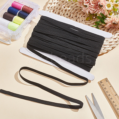 20 Yards Flat Polyester Elastic Cord OCOR-AR0001-58-1
