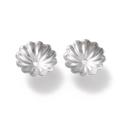 Non-Tarnish 304 Stainless Steel Bead Caps STAS-K194-06P-02-1