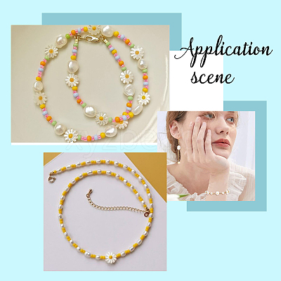 30Pcs 3 Styles Natural Freshwater Shell Beads SHEL-SC0001-91-1