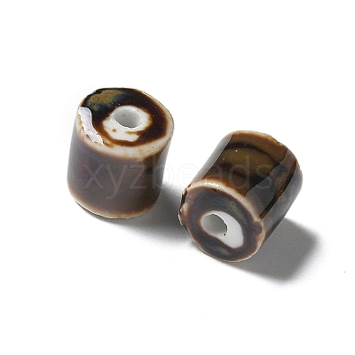 Handmade Porcelain Beads X1-PORC-L080-I12-1
