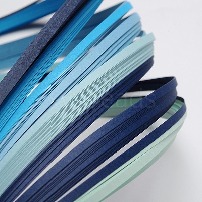 6 Colors Quilling Paper Strips DIY-J001-5mm-39cm-A05-1