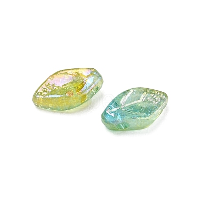 UV Plating Transparent Acrylic Beads AC-CBA81FF-08B-1