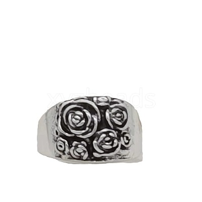 Rose Alloy Finger Rings FS-WG8D0C3-02-1