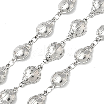304 Stainless Steel Insects Link Chains CHS-U004-01B-P-1