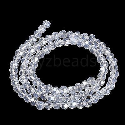 Electroplate Glass Beads Strands EGLA-A035-J4mm-A06-1