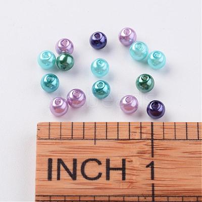 Glass Pearl Bead Sets HY-JP0001-01-J-1